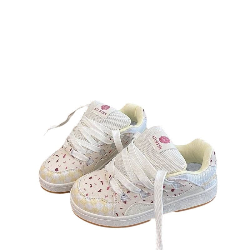 Damen Sportliche Sneakers mit verspieltem Design und bequemem Kunststoff-Obermaterial Echo Archiv
