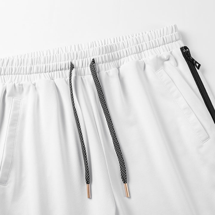 Herren Locker geschnittene Streetstyle Jogginghose mit Bandana‑Seiteneinsatz und elastischem Saum – Sorevano