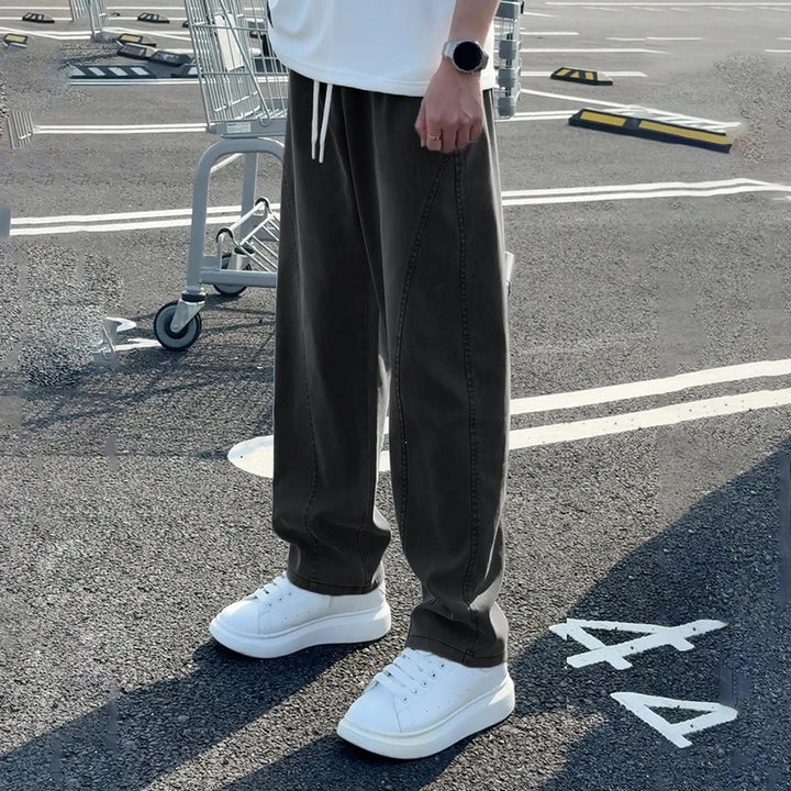 Herren Modische weite Freizeithose Echo Archiv