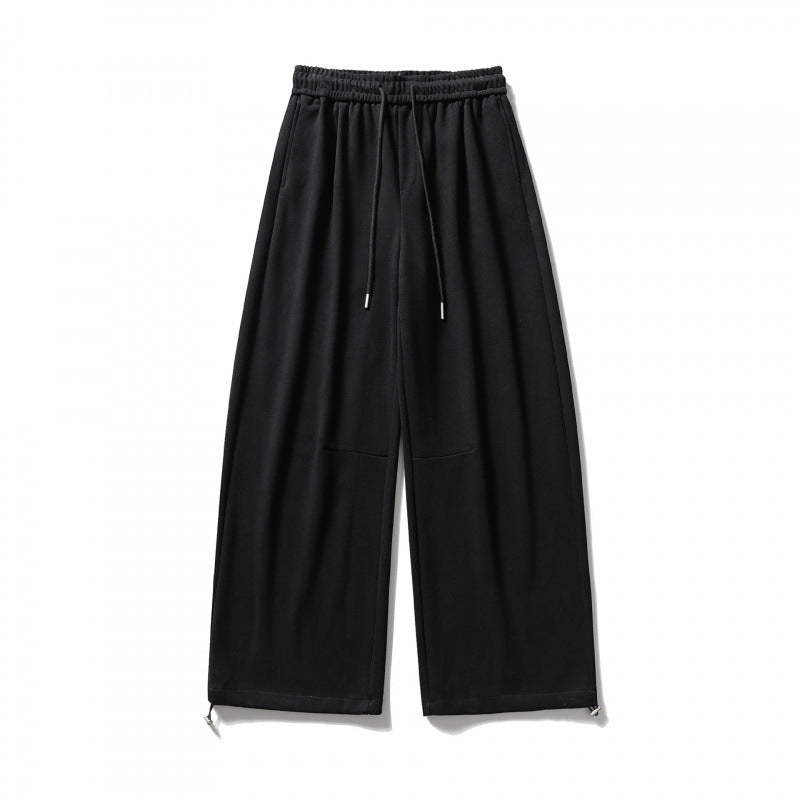 Unisex Weite Sweatpants mit Tunnelzugbund, Kordelzug und verstellbaren Beinriegeln Echo Archiv