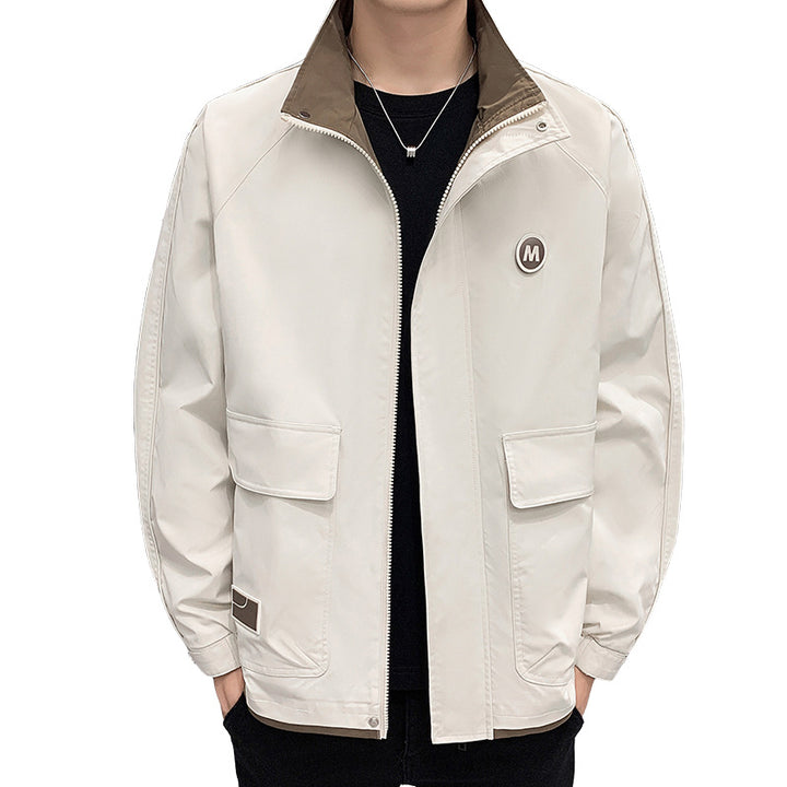 Herren Leichte Übergangsjacke mit versteckten Taschen Echo Archiv