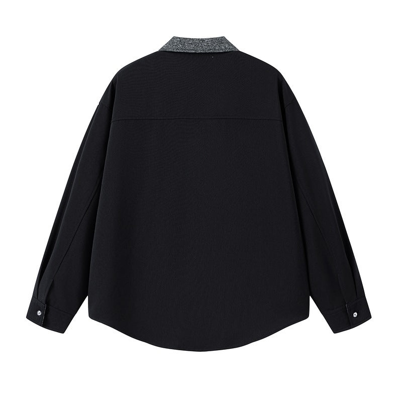 Damen Elegante Bluse mit Stehkragen Echo Archiv