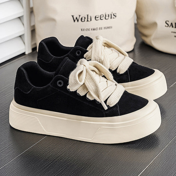 Damen Sneaker mit hochwertiger Veloursleder-Oberfläche und bequemer Laufsohle Echo Archiv