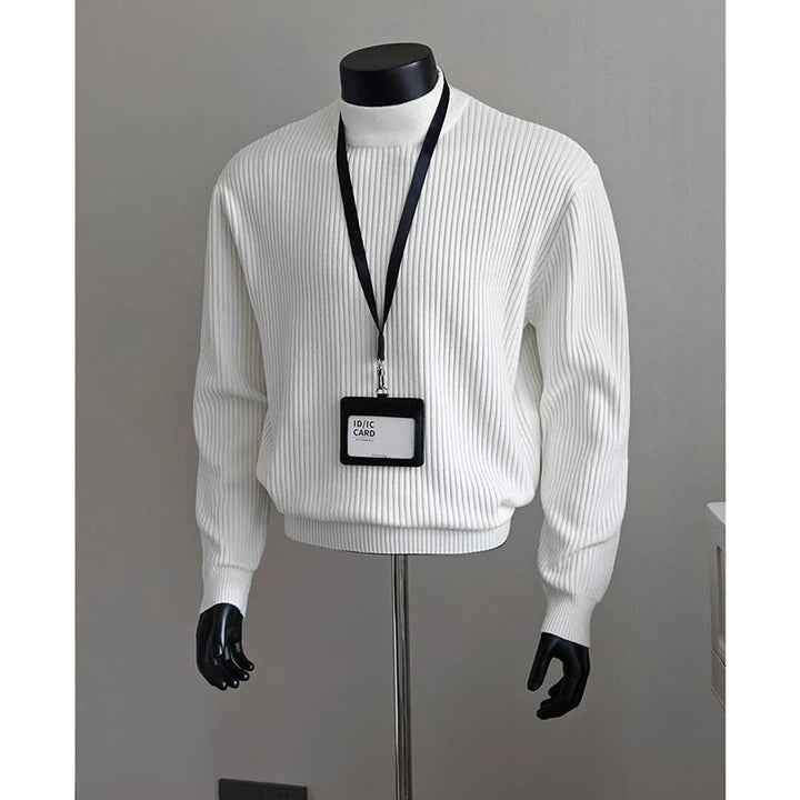 Herrenmode Grobstrickrollkragenpullover Echo Archive