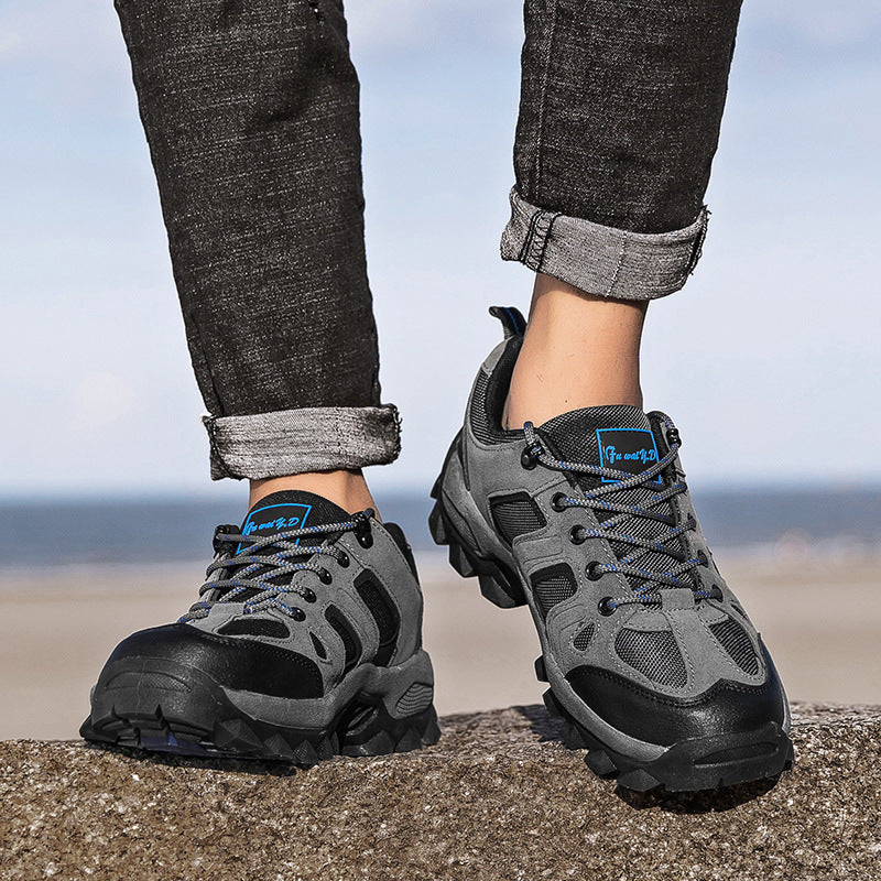 Herren nan robuster Trekkingschuh mit verstärkter Zehenkappe und rutschfester Profilsohle Echo Archiv