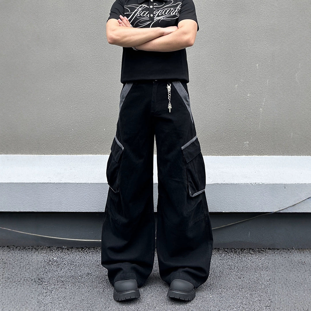 Herren Modische Baggy Cargo-Hose Echoarchiv