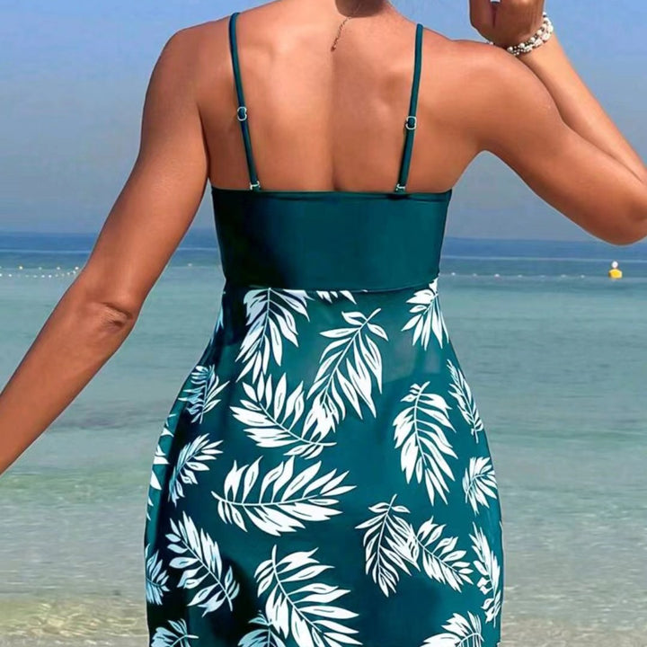 Damen Tankini-Set mit floralen Elementen Echo Archiv