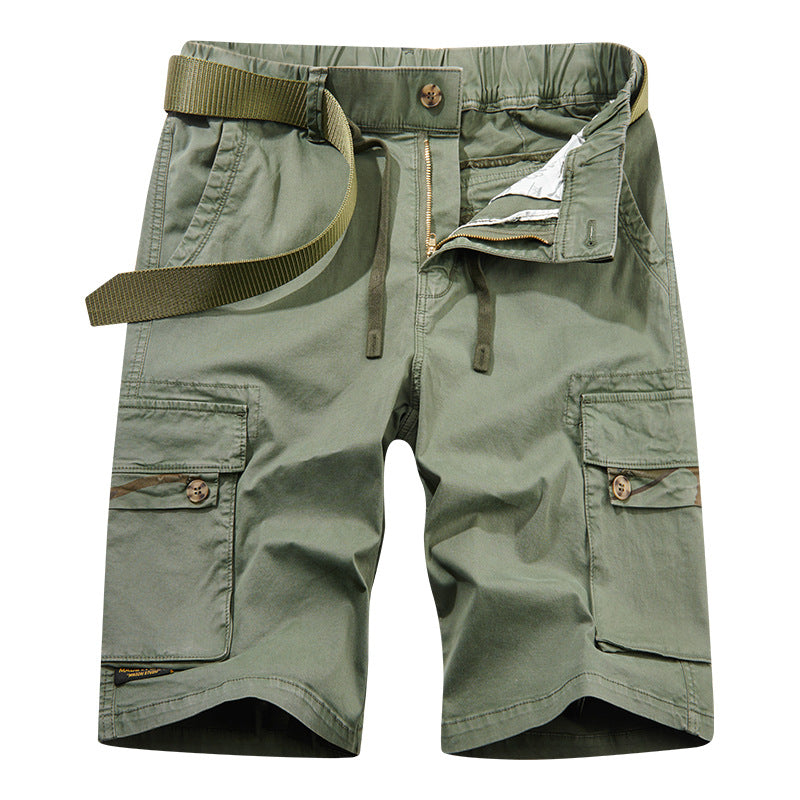 Herren robuste Cargoshorts mit elastischem Bund und multifunktionalen Taschen Echoarchiv