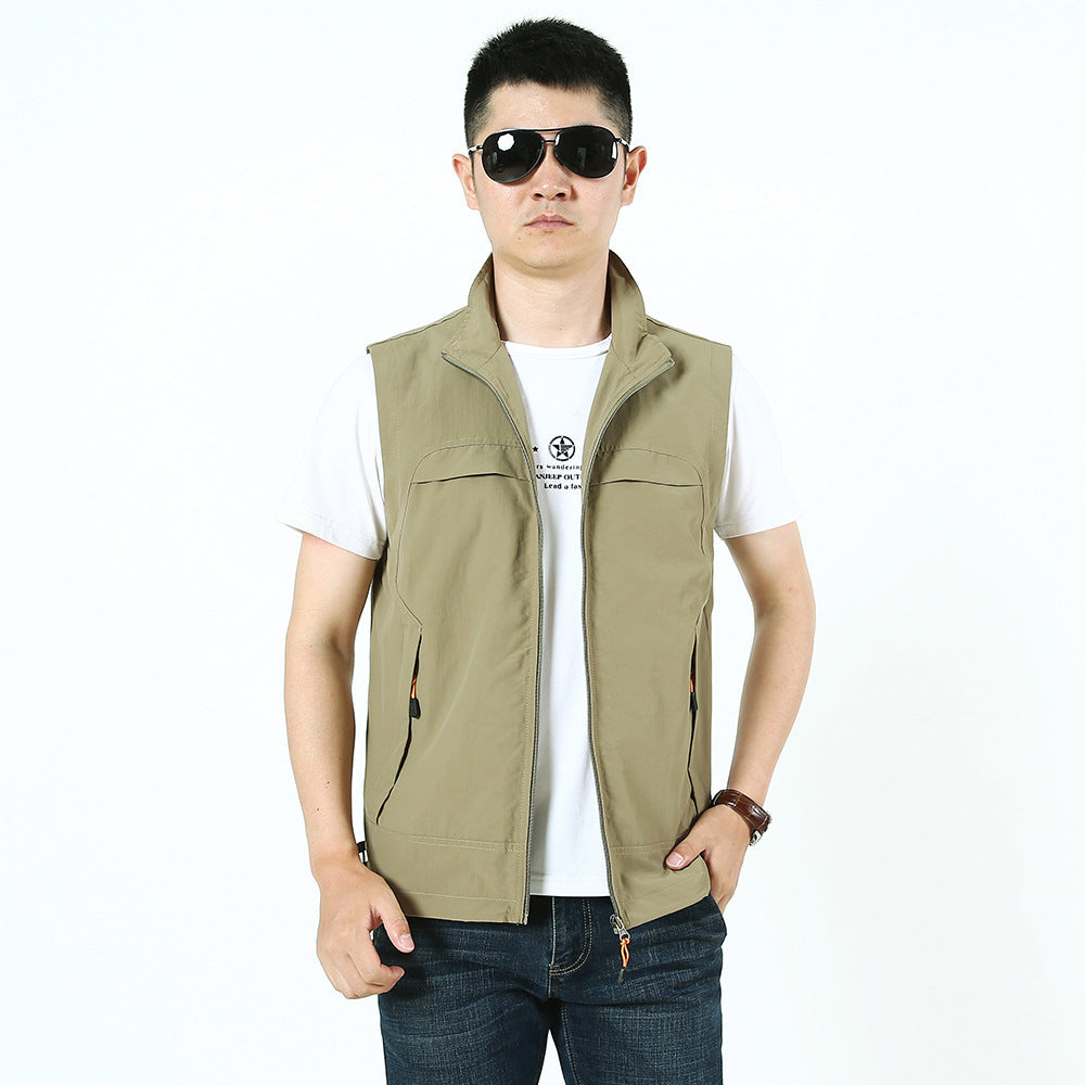 Herren Multifunktionale Outdoor-Weste Echo Archiv 1787797415
