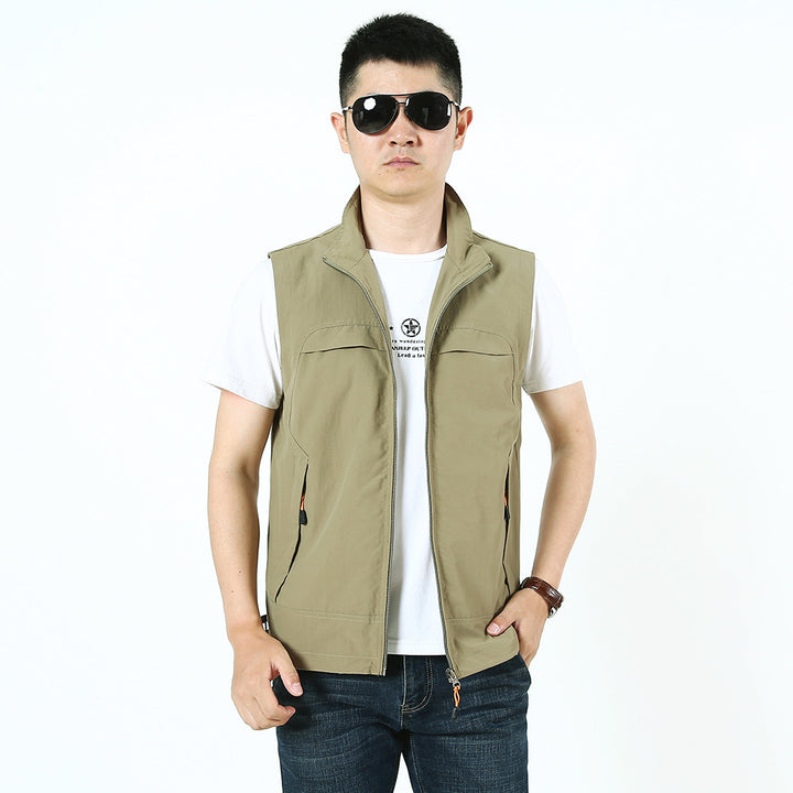 Herren Multifunktionale Outdoor-Weste Echo Archiv 1787797415