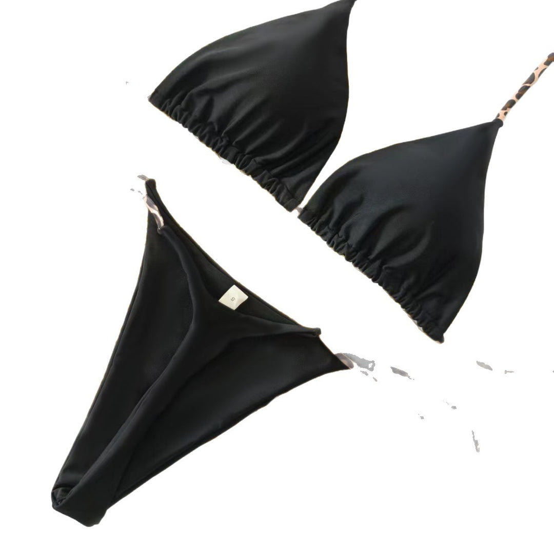 Damen Triangel-Bikini mit floralem Detail Echo Archiv