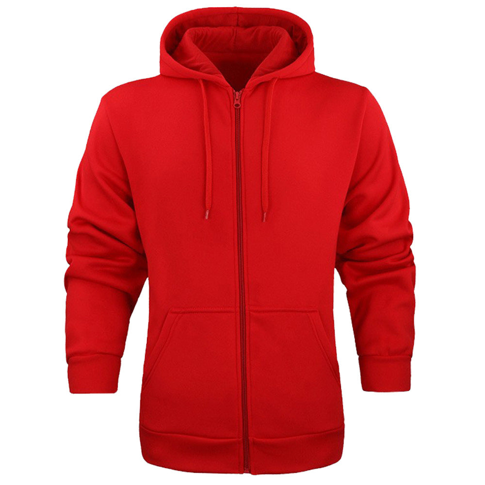 Herren Kapuzensweatshirt mit durchgehendem Reißverschluss und praktischen Taschen Echoarchiv