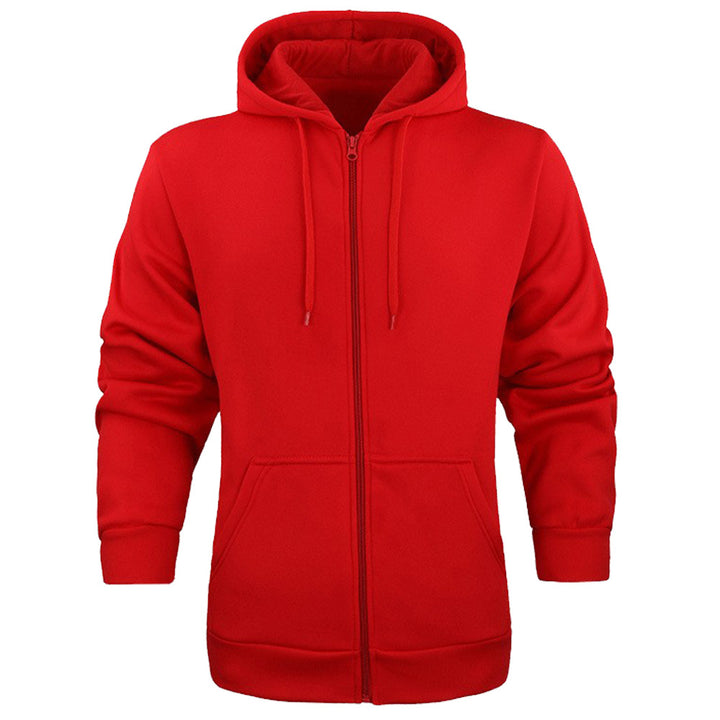 Herren Kapuzensweatshirt mit durchgehendem Reißverschluss und praktischen Taschen Echoarchiv