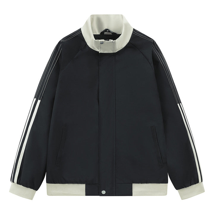 Herren Sportliche Übergangsjacke mit hohem Kragen Echo Archiv