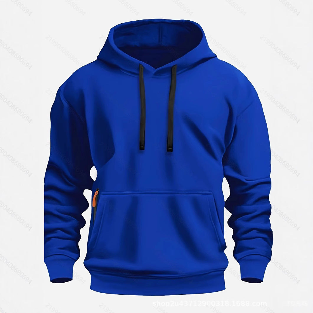 Herren sportlicher Kapuzenpullover mit praktischen Taschen und atmungsaktivem Material Echoarchiv