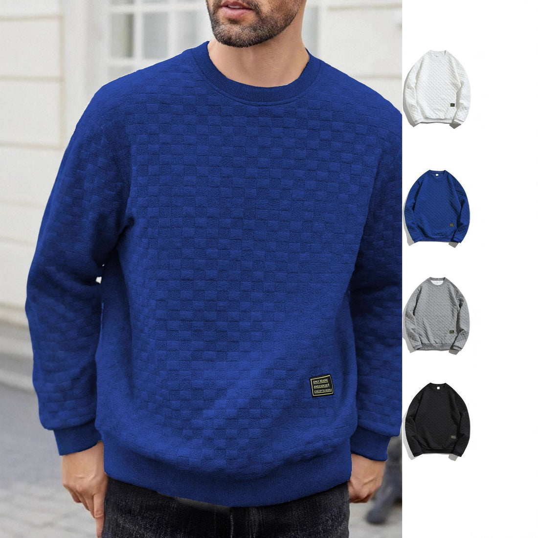 Herren Baumwoll Sweatshirt Echo Archiv