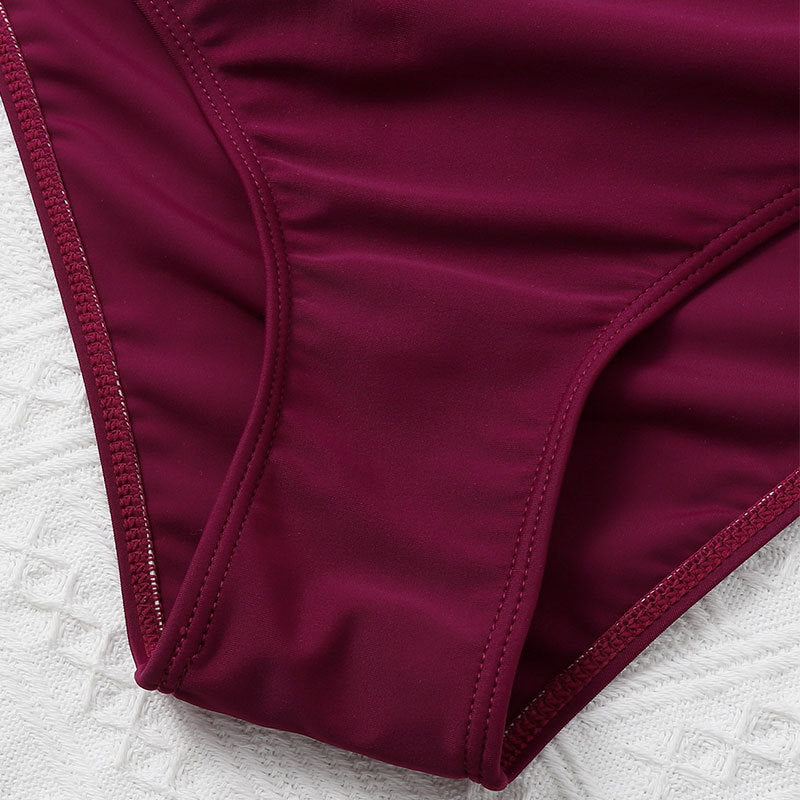 Damen Sportlicher Tankini mit modischem Rüschenbesatz Echo Archiv