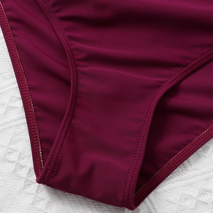 Damen Sportlicher Tankini mit modischem Rüschenbesatz Echo Archiv