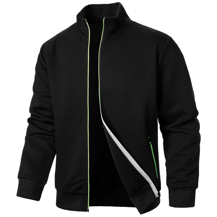 Herren Sportliche Steppjacke mit hohem Kragen und funktionalen Taschen Echoarchiv