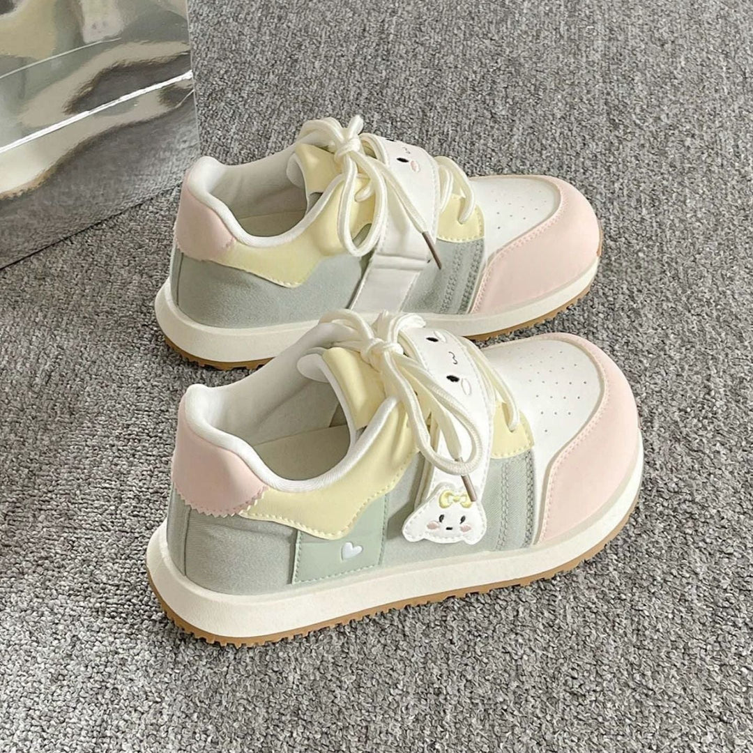 Damen Kindersneaker mit niedlichem Tierdesign und praktischem Klettverschluss Echo Archiv