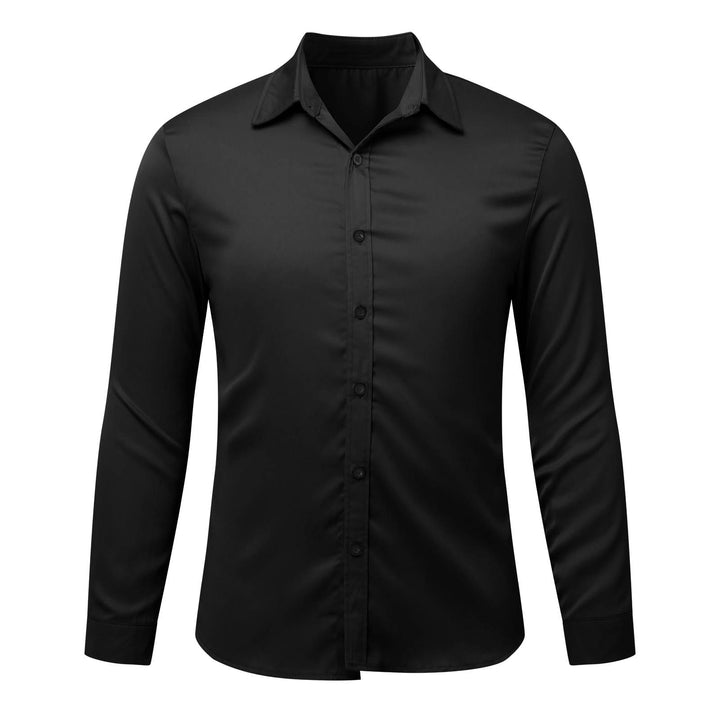 Herren Elegantes Langarmhemd aus feinem Stoff Echoarchiv