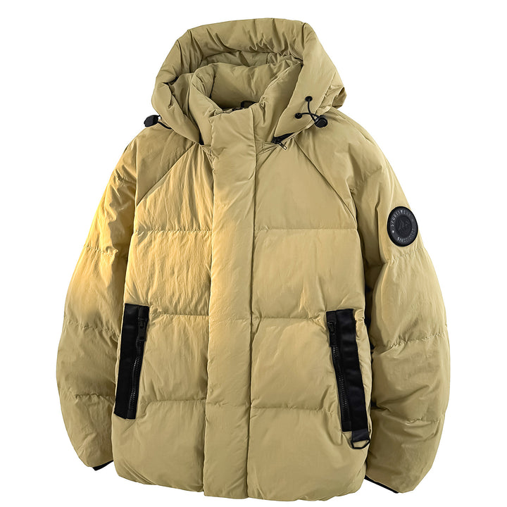 Herren Ultraleichte Steppjacke mit Kapuze Echoarchiv