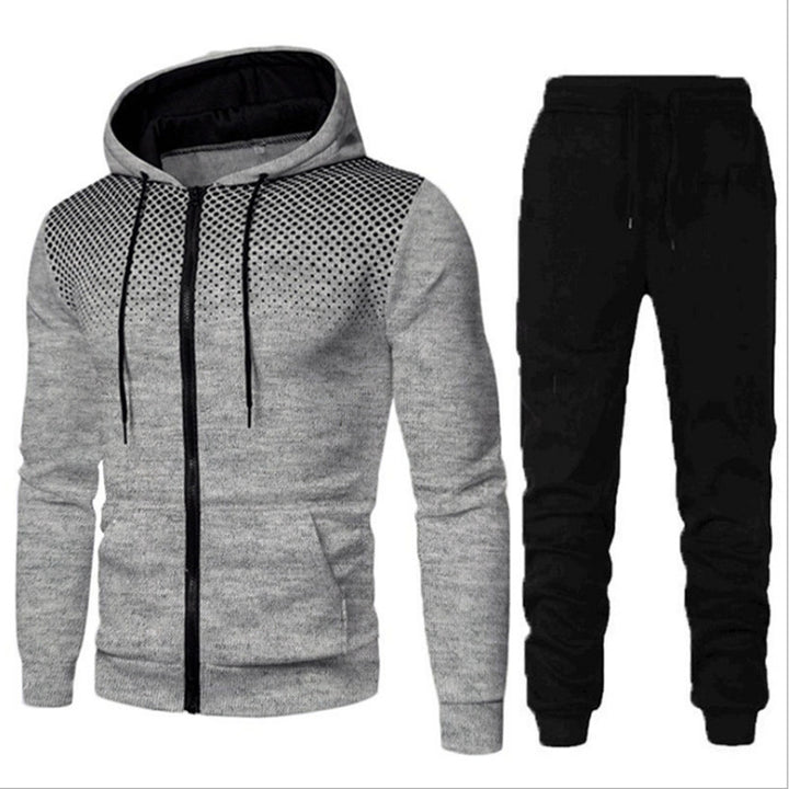 Herren Kapuzenjacke und Jogginghose Set Echoarchiv