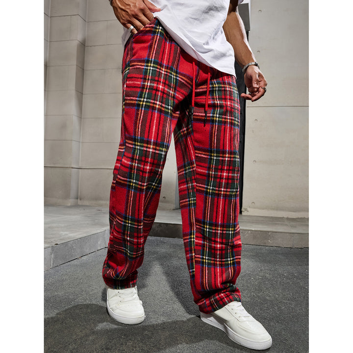 Herren Karierte Freizeithose Echo Archiv