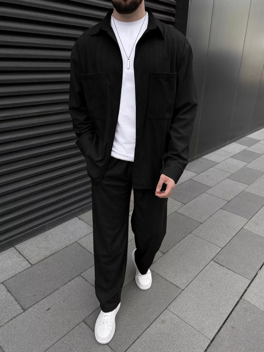 Herren Elegante und moderne Freizeitanzug Echoarchiv