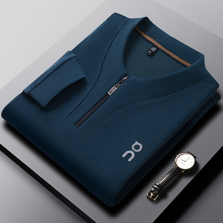 Herren funktioneller Pullover mit Reißverschluss und innovativem Design Echoarchiv