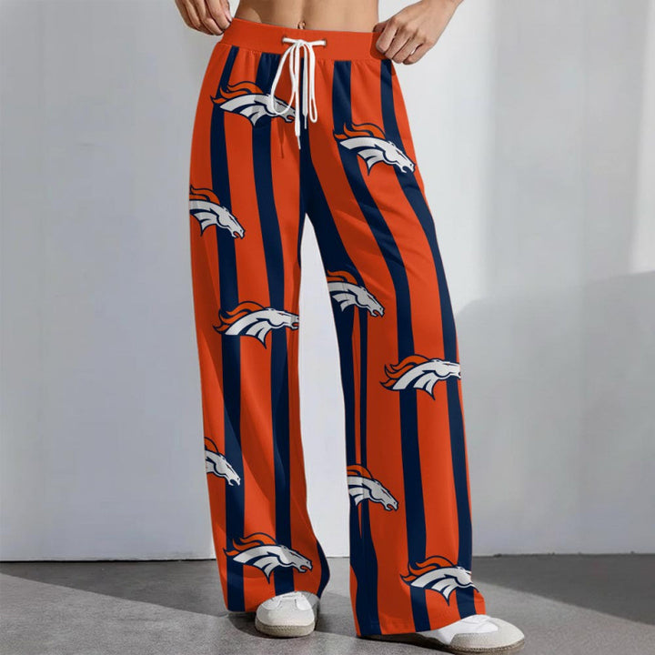 Damen Lässige Sporthose mit extragroßem Logo Echoarchiv