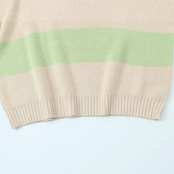 Damen Oversized Off-Shoulder-Pullover mit Carmenkragen, Waffelstrick und Zierbändern Echo Archiv