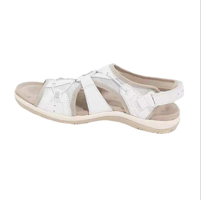 Damen  bequeme Outdoor-Sandalen mit Schnellzugsystem gepolstertem Fußbett und geschlossener Fersenpartie Echo Archiv