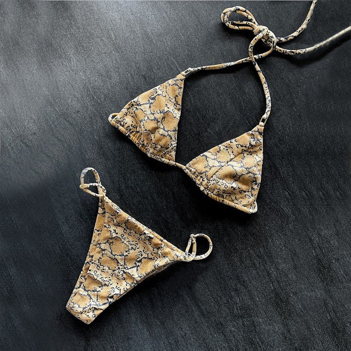 Damen Triangel-Bikini mit verstellbaren Trägern und komfortabler Passform Echo Archiv