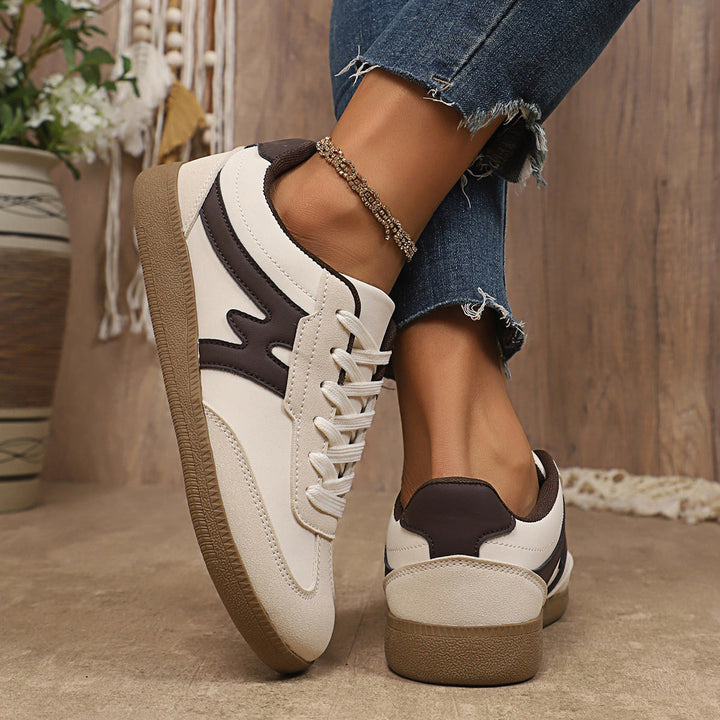 Damen Modische Freizeitsneaker mit atmungsaktiver Obermaterialstruktur und rutschfester Sohle Echo Archiv