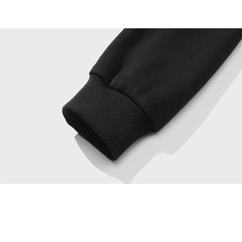 Unisex Boxy-Kapuzenpullover mit überlappender Kapuze, verdeckter Kängurutasche und gerippten Bündchen – Auréline