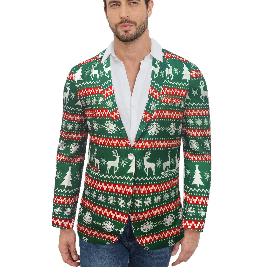 Herren Weihnachts-Blazer Echoarchiv