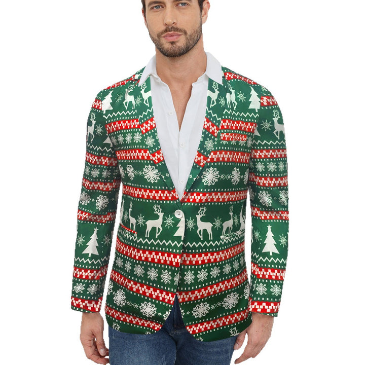 Herren Weihnachts-Blazer Echoarchiv