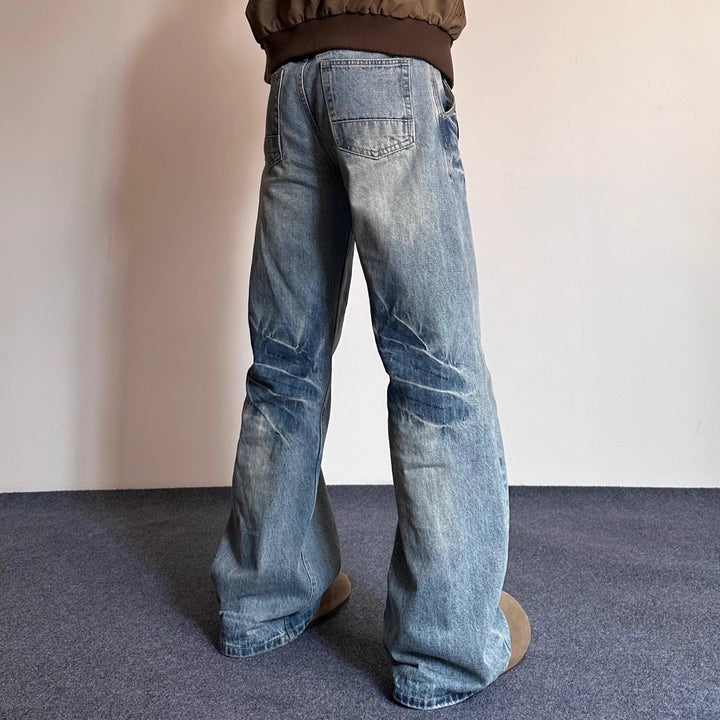 Herren Lässige Weite Jeans Echoarchiv