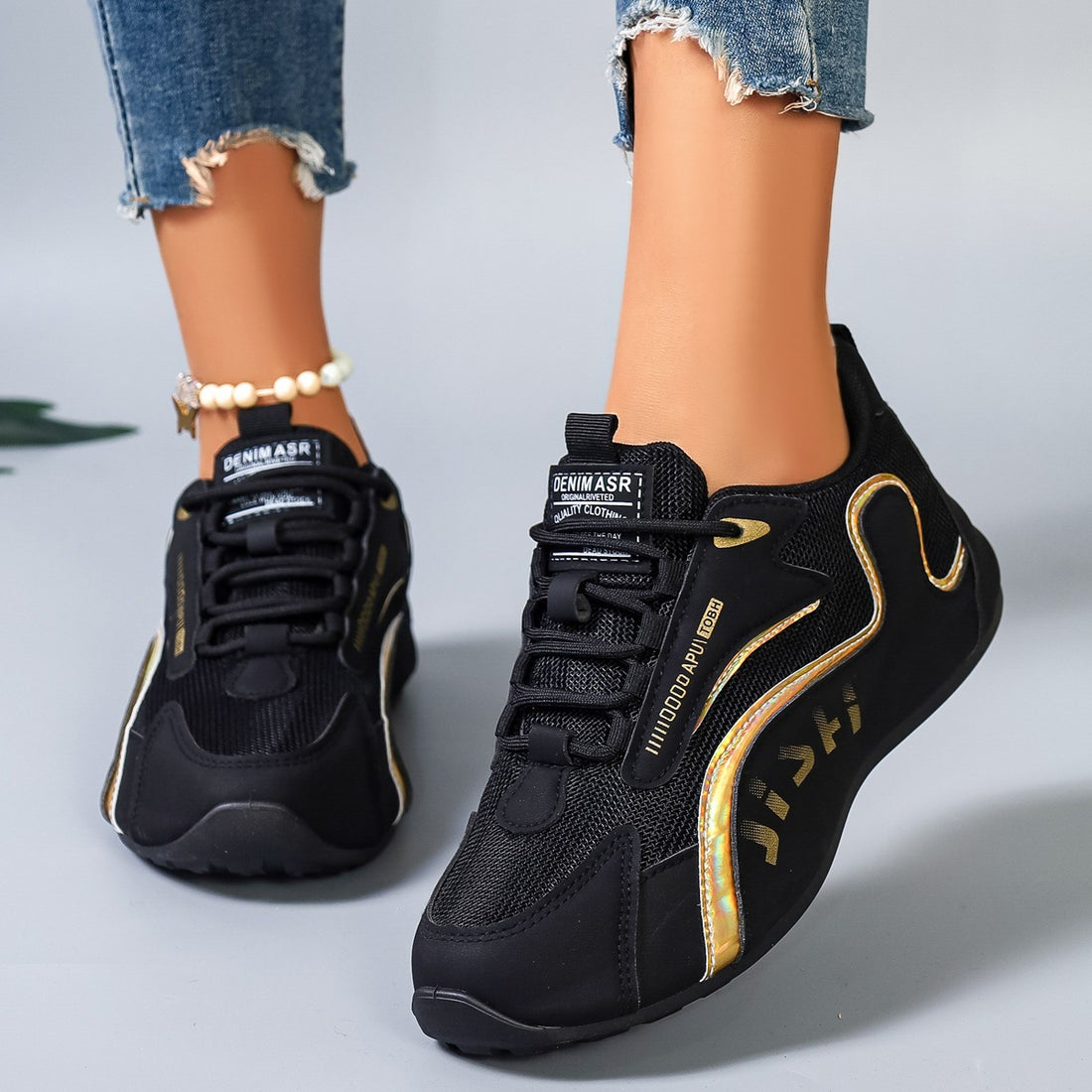 Damen Sportliche Performance Sneakers Echoarchiv