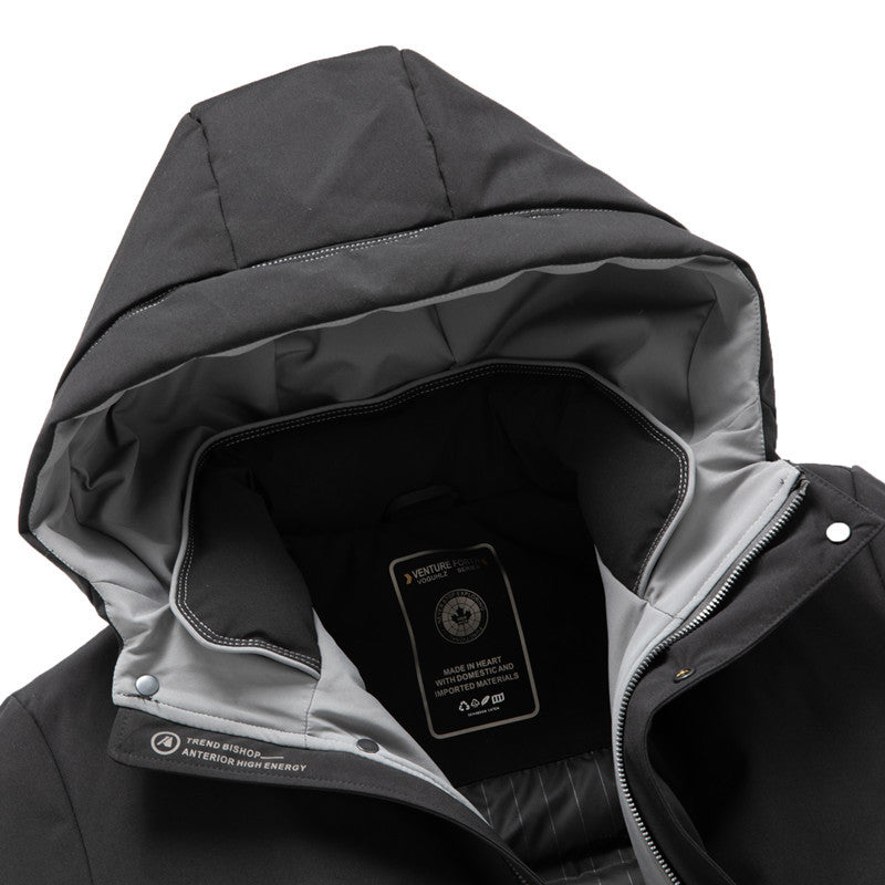 Herren Winterparka mit abnehmbarer Stepp-Innenjacke Echo Archiv