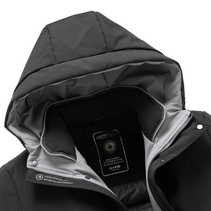 Herren Winterparka mit abnehmbarer Stepp-Innenjacke Echo Archiv