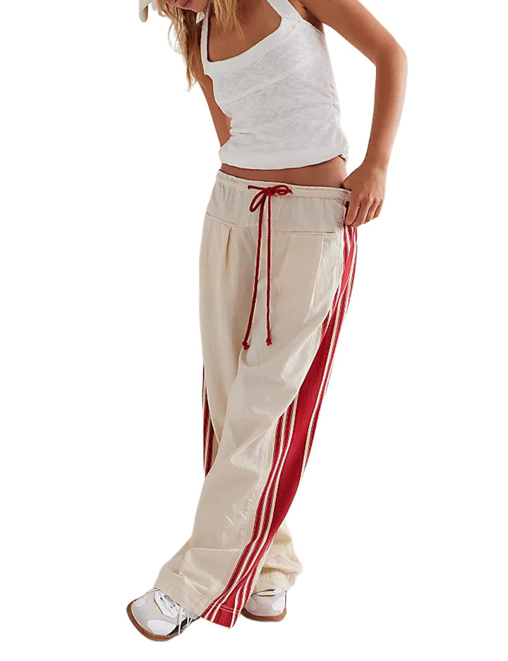 Damen Lässige Sporthose mit seitlichen Streifen Echo Archiv