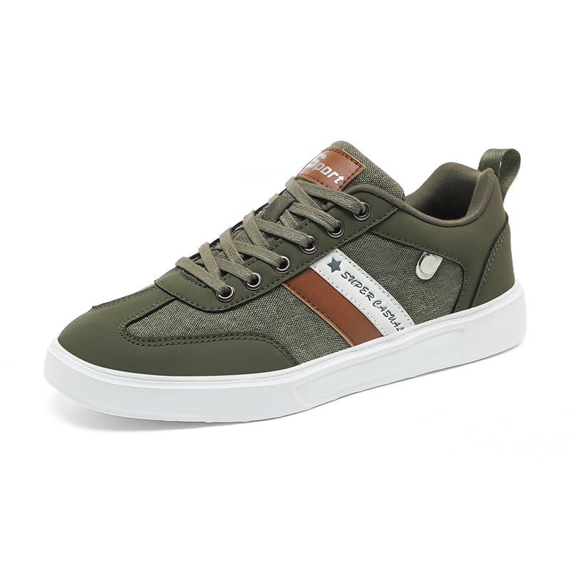 Herren nan urbaner Canvas- und Kunstleder-Sneaker mit gepolstertem Einstieg und profilierter Gummisohle Echo Archiv