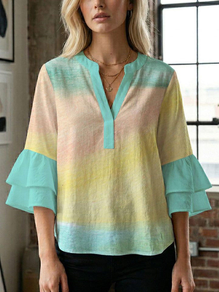 Damen Bluse mit wunderschönen floralem Design Echo Archiv