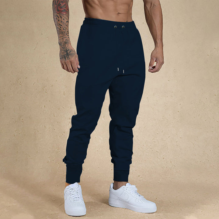 Herren lässige Sportpants mit elastischem Bund und seitlichen Taschen Echoarchiv