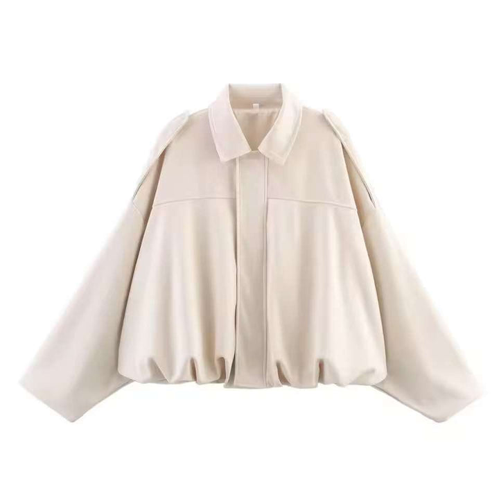 Damen Modische Oversized Jacke Echo Archiv