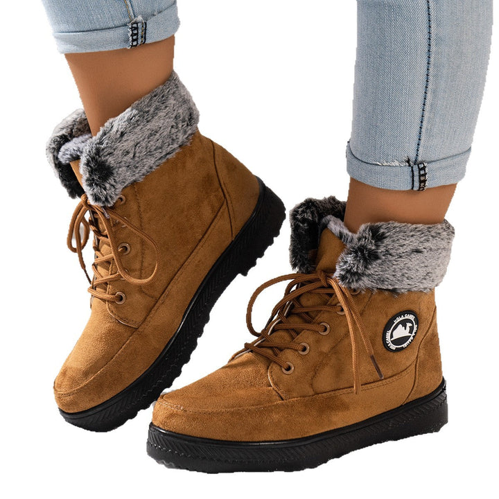 Damen gefütterte Winterstiefel Echoarchiv
