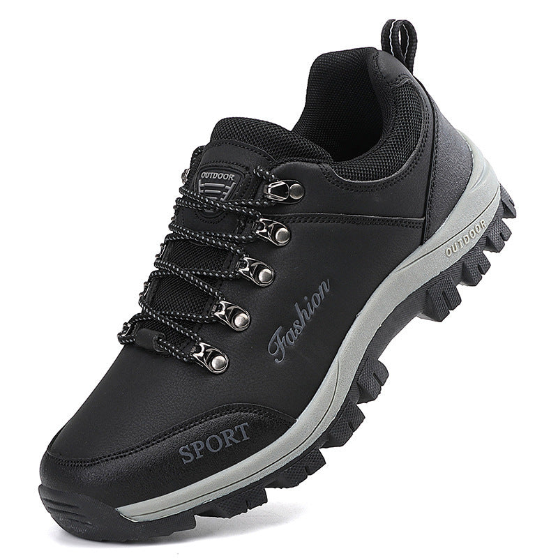 Herren nan robuste Trekkinghalbschuhe mit Metallösen, verstärkter Zehenkappe und griffiger Outdoor-Laufsohle Echo Archiv