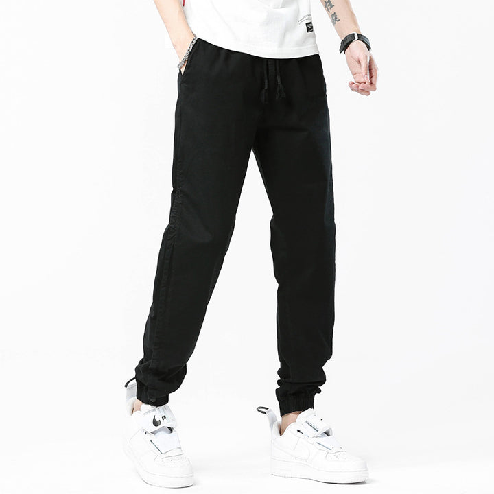 Herren Utility-Joggerhose mit Tunnelzug, elastischen Knöchelbündchen und entspanntem Schnitt Echo Archiv